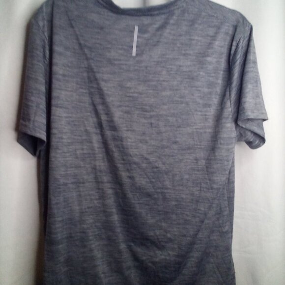Zelos Shirt Mens L Short Sleeve Active Athletic Gray - Picture 5 of 13